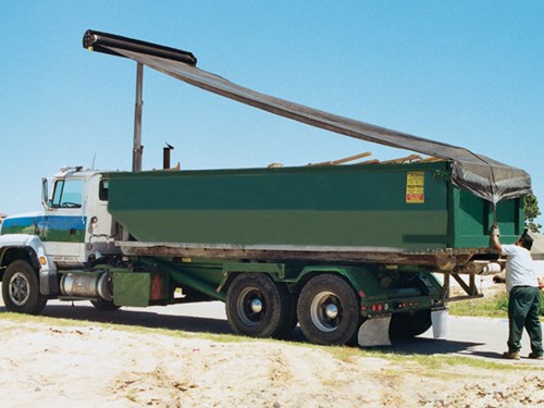 Hy-Tower™ Roll-Off Truck Cover Solution