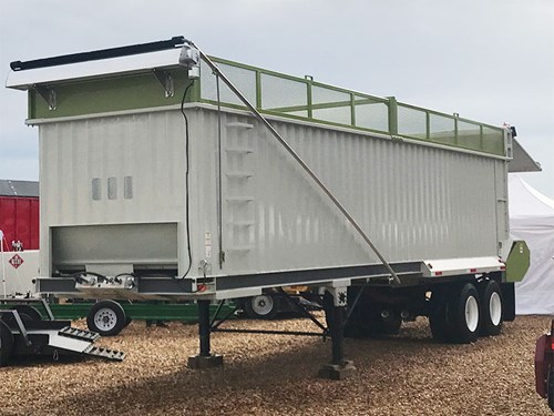 Shur-Matic Tarp System on Silage Box