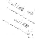 1" Ridge Straps - Powder-Coated / Stainless
