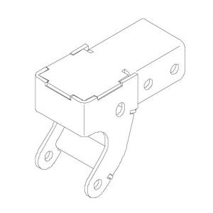 Tarp Stop Upright Bracket - Offset