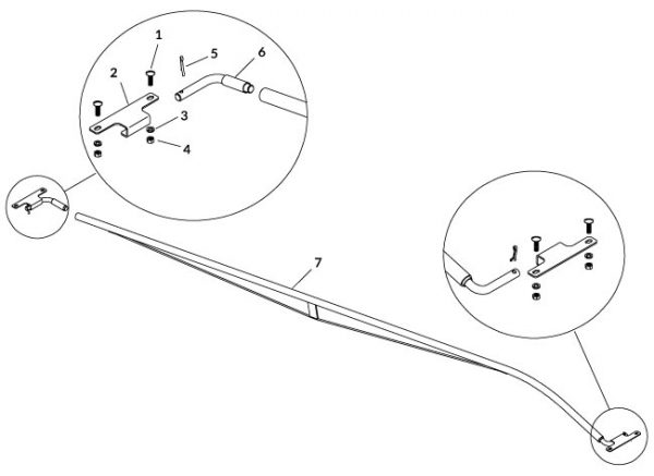 X-Wide Bow - Flat - 153"-162"