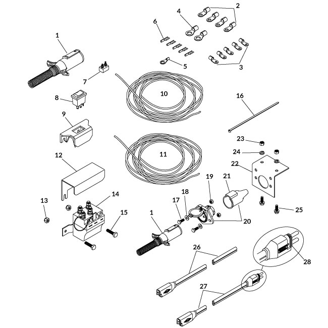 Cab Wiring Kits & Dual Conductor Kits