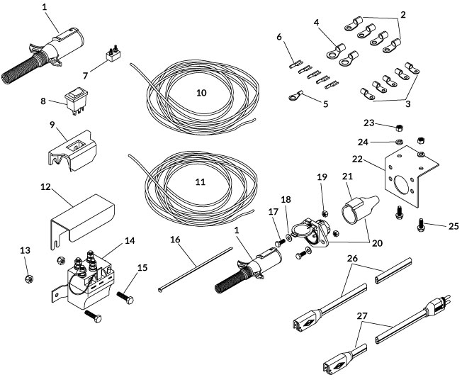 Cab Wiring Kits & Dual Conductor Kits