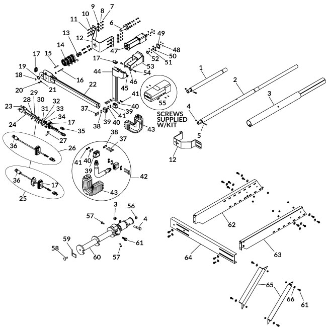 SMARTwireâ„¢ Assembly w/Plate - 6 Ga. - Plug x 1/4" Terminal x 10'9"